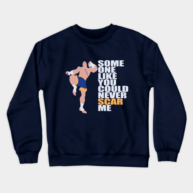 Sagat Crewneck Sweatshirt by ahmedelsiddig